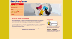 Desktop Screenshot of druckerei-reimer.de